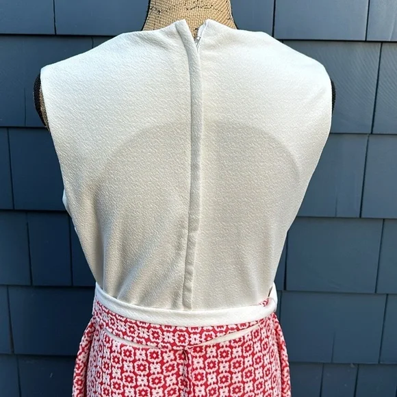 ❤️🤍❤️Vintage handmade dress with belt Palm Royale 60’s gem rare Brady Bunch - Picture 6 of 11